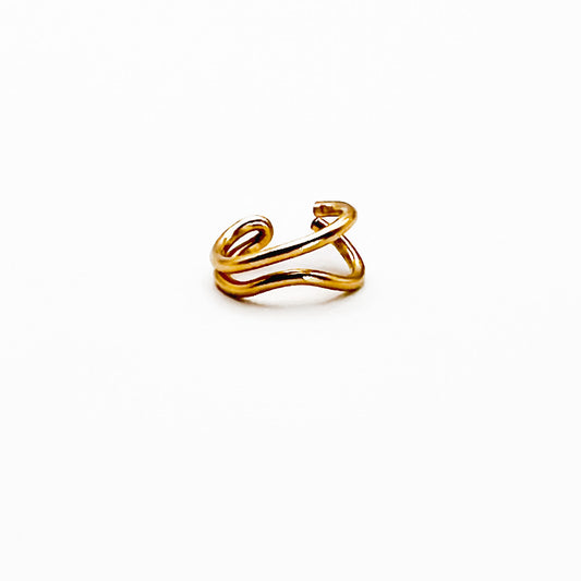 SWIRL EAR CUFF
